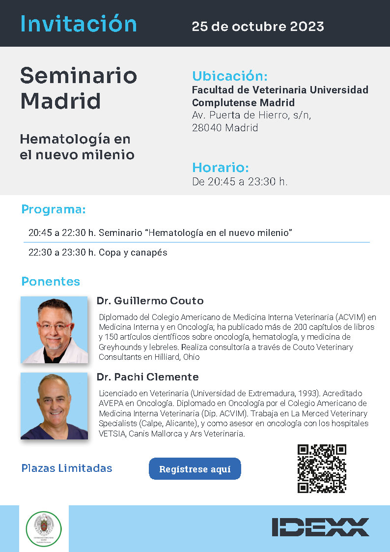 Seminario IDEXX en Madrid